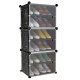 Variables Schuhregal-System 6 Fächer ISO 11743