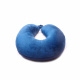 Aga Reisekissen Nackenkissen Flugzeug Reisekissen Memory Foam Nackenkissen Stützkissen luxuriöses kompaktes und leichtes Quick Pack für Camping Schlafrestkissen DS1702 Dunkelblau