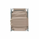 Aga 2x Gartenliege mit verstellbarem Dach Beige