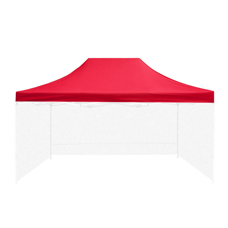 Aga Dach für Verkaufsstand 3x4,5m Rot