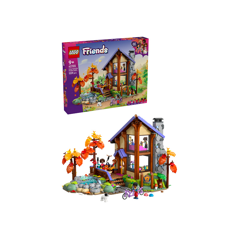 LEGO® Friends 42705 Gemütliche Hütte im Herbstwald