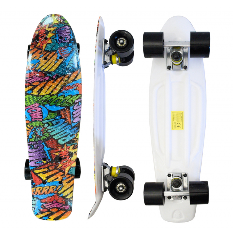Aga4Kids Pennyboard 100kg Belastbar, Pennyboard, Longboard, Skateboard, MR6009