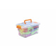 Aga4Kids Kinetischer Sand 3 kg mit Sandkasten und Förmchen