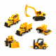 Aga4Kids Kinder-Lkw mit Bauwagen