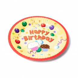 Aga4Kids Pappteller 23cm DS932-3 10 Stk.