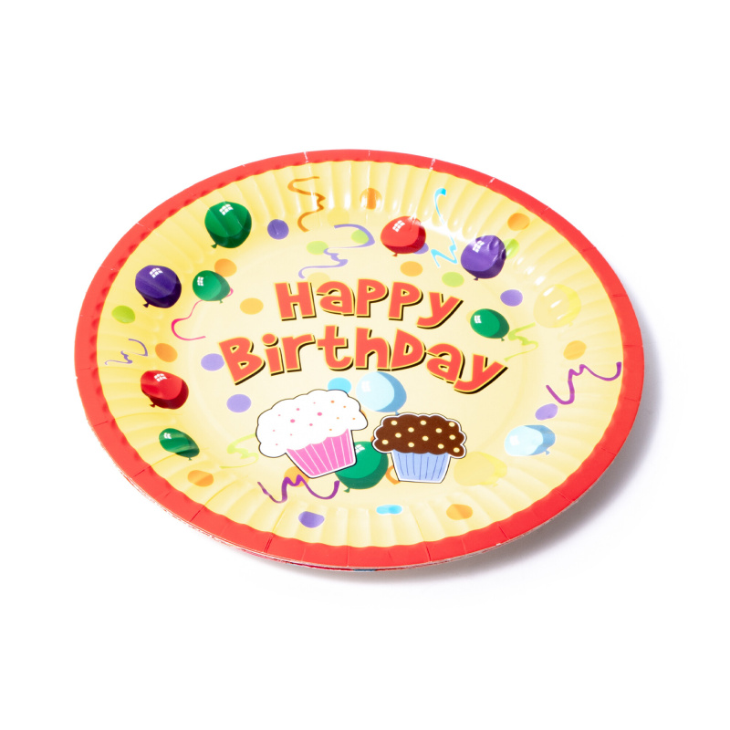 Aga4Kids Pappteller 23cm DS932-3 10 Stk.