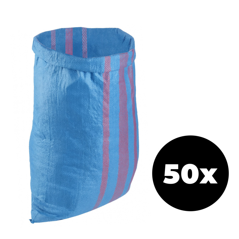 Aga 50x Polypropylen-Sack 65x105cm 50kg