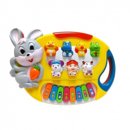 B16B1 EDUKACYJNE ORGANKI PIANINO KRÓLIK