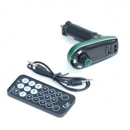 K505B FM TRANSMITER 2016 2XUSB+SD LCD