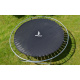 Aga SPORT FIT Trampolin 244 cm 8 ft Hellgrün + inneres Schutznetz