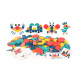 Aga Holzpuzzle geometrische Formen 180 Teile