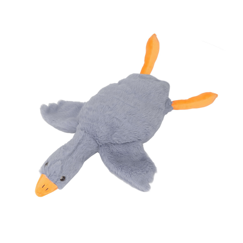 Aga4Kids Plüschkissen Gans Grau 130 cm