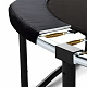 Aga SPORT EXCLUSIVE Trampolin 305 cm 10 ft Schwarz + Sicherheitsnetz + Leiter + Verankerungsset 2 Stück