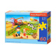 CASTORLAND Puzzle 60 Teile - Sommer auf dem Lande