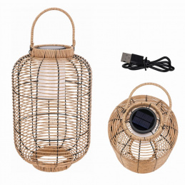 Lampa solarna ogrodowa LED - stojąca