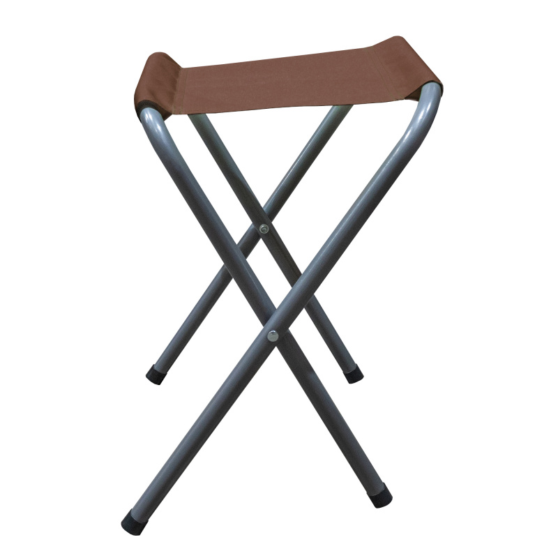 Aga Klassische Klapphocker - Leichtes Material Praktische faltbares Design - Braun