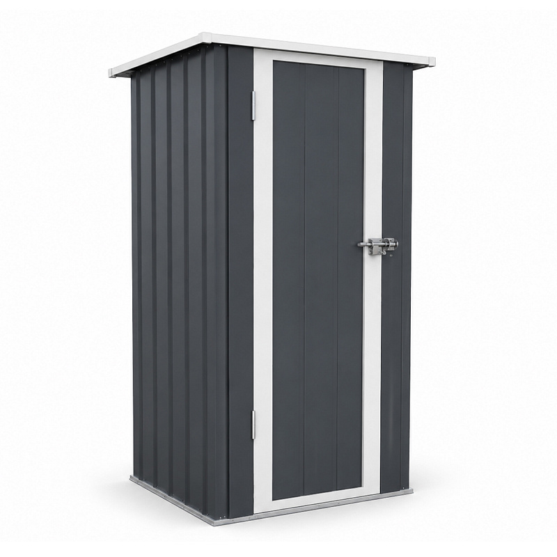 Aga Gartenhaus 147x93x184 cm Grau