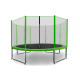 Aga SPORT PRO Trampolin 335 cm Hellgrün + Schutznetz