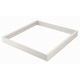 Přisazený rámeček pro LED panely 60x60, plastový, 65mm