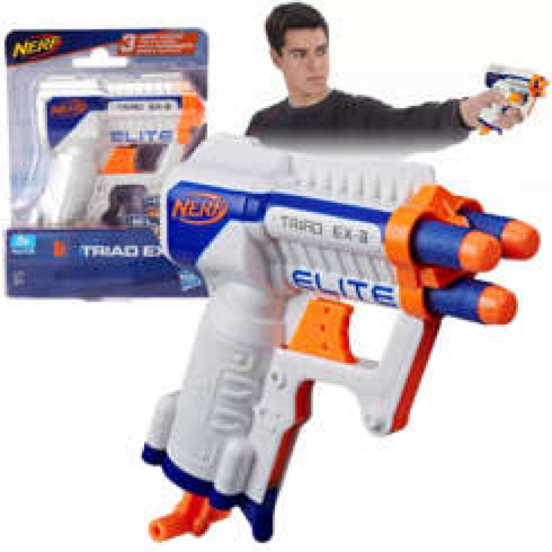 Nerf PISTOLET N-Strike Traid Ex-3 Nabe ZA4578 universal