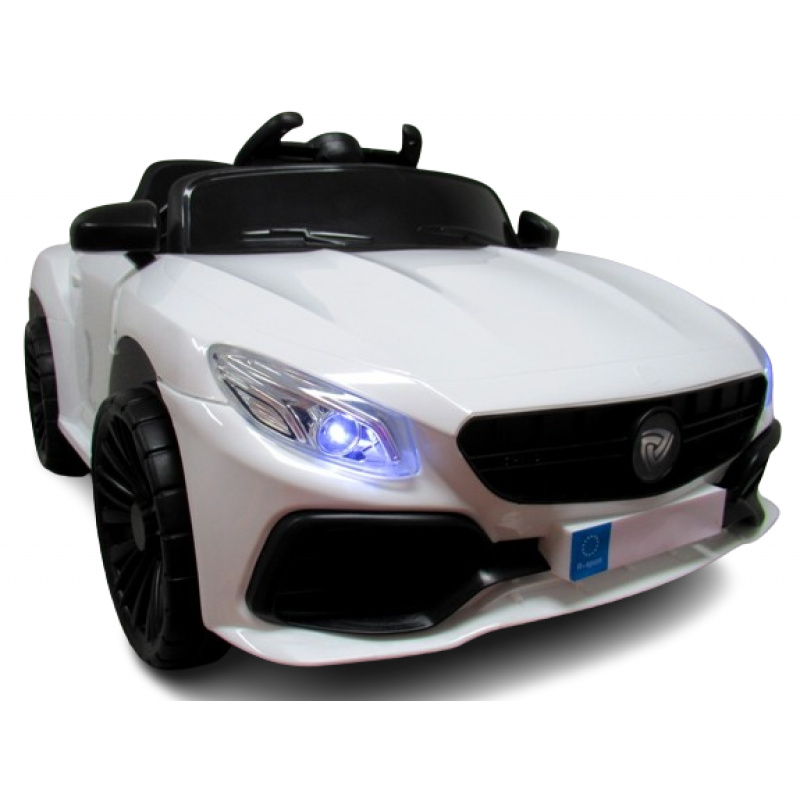 Cabrio Z6 biały, Autko na akumulator - pozwrotowe