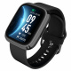 Garett GRC STYLE Smartwatch Schwarz mit schwarzem Silikonarmband