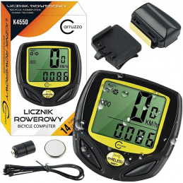K455D LICZNIK ROWEROWY BEZPRZEWODOWY