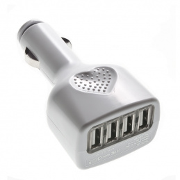 K742D ŁADOWARKA SAMOCHODOWA 4 x USB