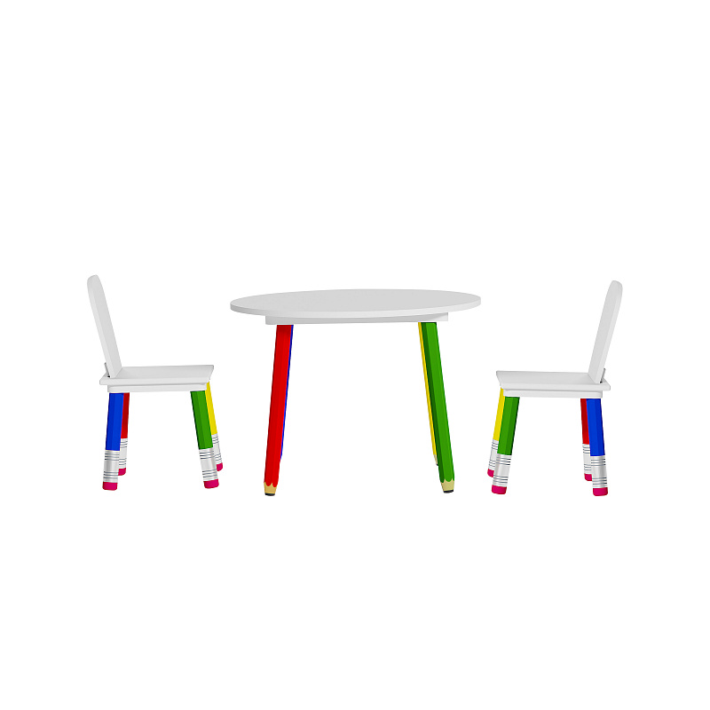 Aga Kindertisch mit Stühlen MR2100
