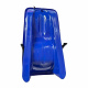 Aga Kinder Schlitten DS495 Blau, Robuste Kinderschlitten aus Kunststoff, stabile und hochwertige Schneeschlitten, Bobs für Kinder