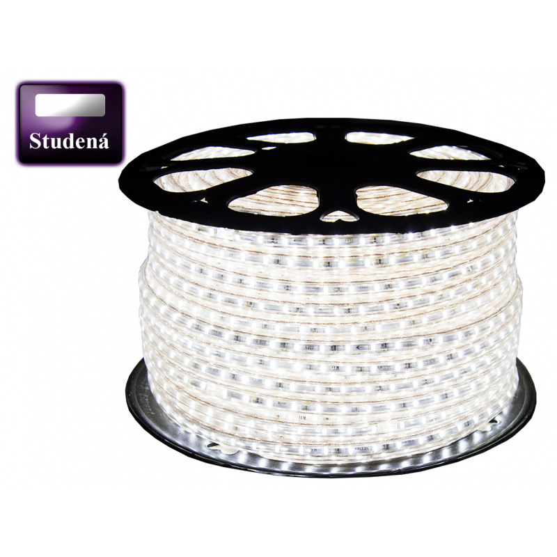 LED-Streifen LED Stripe LED-Band - SMD 2835 - 1m - 120LED/m - 11W/m - IP68 - 230V - kaltweiß - 14mm