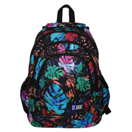 St.RIGHT Schulrucksack  Exotic Garden mit vier Kammer