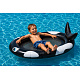 Aufblasbares Schwimmender Bett, Luftmatratze 145x95x30 cm Wal
