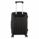 Aga Travel Kofferset 3-teilig MR4668 – ABS+PC Hartschalenkoffer, Doppelrädern, Teleskopgriff, leicht, robust, TSA-Schloss, 360° Rollen, Trolley, Handgepäck 33/63/93L, Schwarz