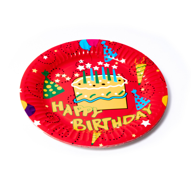 Aga4Kids Pappteller 23cm DS932-2 10 Stk.