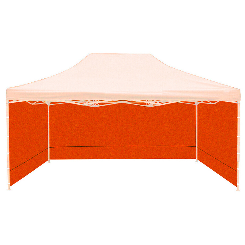 Aga Seitenwände für Verkaufsstand 3x4,5m Orange
