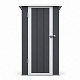 Aga Gartenhaus 147x93x184 cm Grau