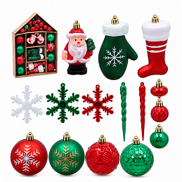 Aga Set Weihnachtskugeln