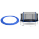 Aga Trampolin Randabdeckung 460 cm 15 ft Blau, Randschutz, Trampolinzubehör, Federabdeckung für Trampolin