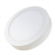 LED-Panel Deckenlampe Deckeleuchte CIRCULAR BRGD0117 225x35mm montiert - 18W - 230V - 1480Lm - warmweiß