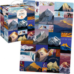 CzuCzu Puzzlove Puzzle Góry 8000 m n.p.m. 1000 elementów ZA5623 uniwersalny