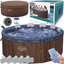 Bestway hydromasaż Lay-Z-Spa Toronto SLIM 5-7os 190cm WiFi apka 6001W uniwersalny