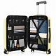 Aga Travel Koffer Set 3 teilig Größen L/M/S, Gepäck: ABS Hartschalen Trolleys mit TSA Kombinationsschloss MR4668 Beige