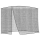 Moskitonetz für Garten Sonnenschirm 260 x 350 cm Malatec