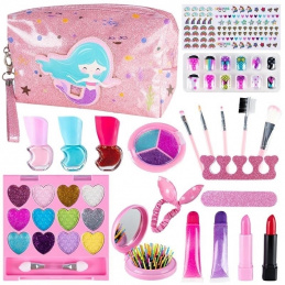 B50F4 ZESTAW KOSMETYCZNY DO MAKIJAŻU      PAZNOKCI SYRENKA