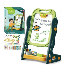 B9C5 TABLICA DWUSTRONNA EDUKACYJNA DLA    DZIECI 52 EL
