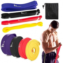 F50C GUMY OPOROWE TAŚMY DO ĆWICZEŃ 4SZT.