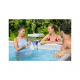 Bestway Flowclear Wasserfall mit LED-Licht, Weiß, 34,5 x 24 x 10,5 cm