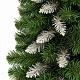 Aga Weihnachtsgirlande mit Weihnachtselementen 270cm Grün-Weiss
