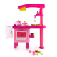 Aga4Kids Kunststoff Küche KITCHEN 008-82 Rosa